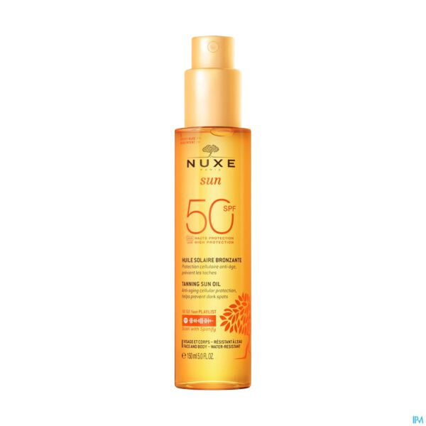 Nuxe Sun Zonneolie Gold SPF50 150ml