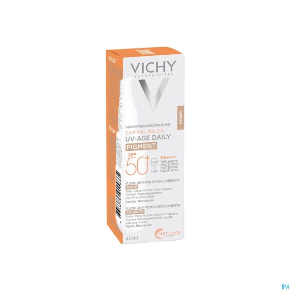 Vichy Capital Soleil UV-Age Daily Tinted Zonnebrand SPF50+ Medium 40ml