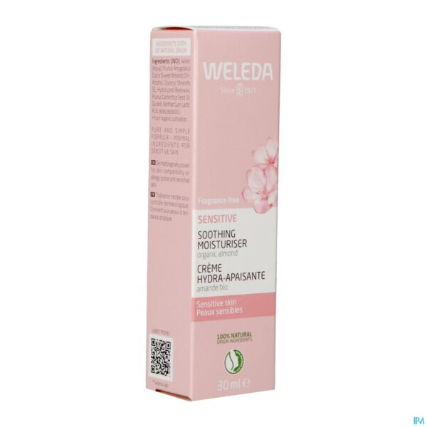 Weleda Sensitive Hydraterende Gezichtscreme met Amandelolie 30ml