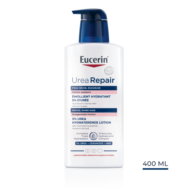 Eucerin UreaRepair Plus 5% Urea Lotion - Rustgevend Parfum - 400ml