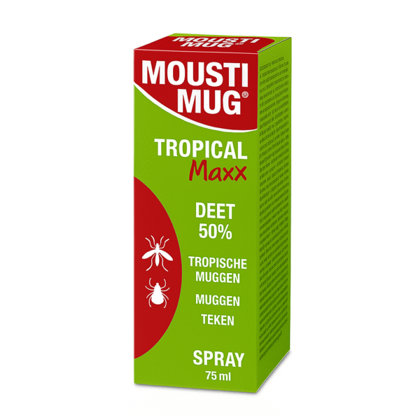 Moustimug Tropical Maxx Spray 50% Deet 75ml