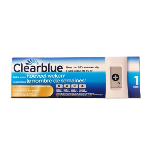 Clearblue Zwangerschapstest Met Wekenindicator 1 Stuk