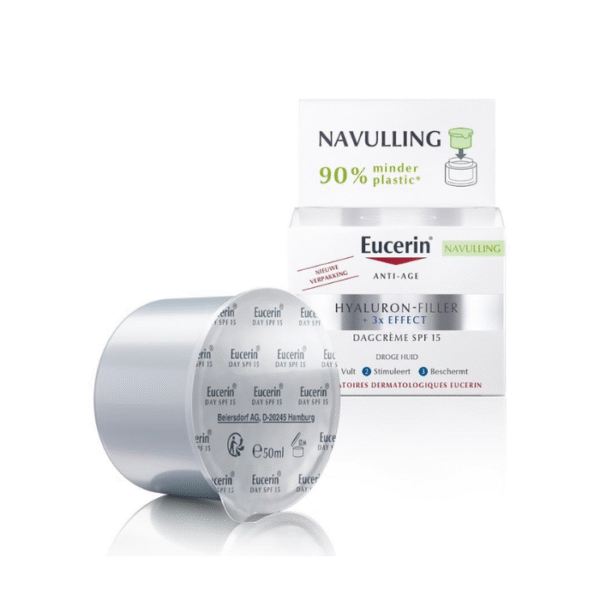 Eucerin Hyaluron-Filler x3 Dagcrème SPF 15 Navulling - 50ml