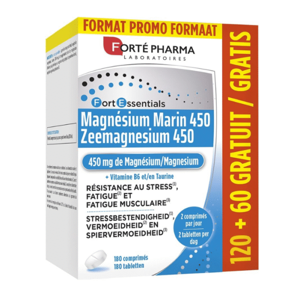 Forté Pharma Zeemagnesium 450 - Promo 180 Tabletten