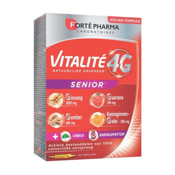 Forté Pharma Vitalité 4G Senior - 20 Ampullen