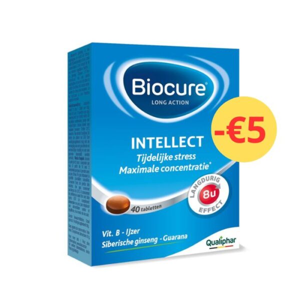 Biocure Intellect Long Action - 40 Tabletten PROMO -5€