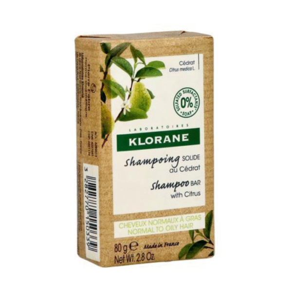 Klorane Capillaire Shampoo Bar Cederappel 80g - 1 Stuk