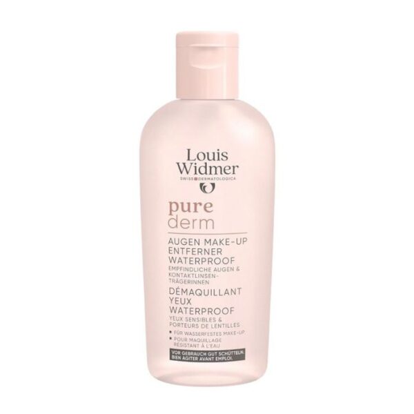 Louis Widmer Purederm Oogmake-up Reiniging Waterproof Zonder Parfum - 100ml