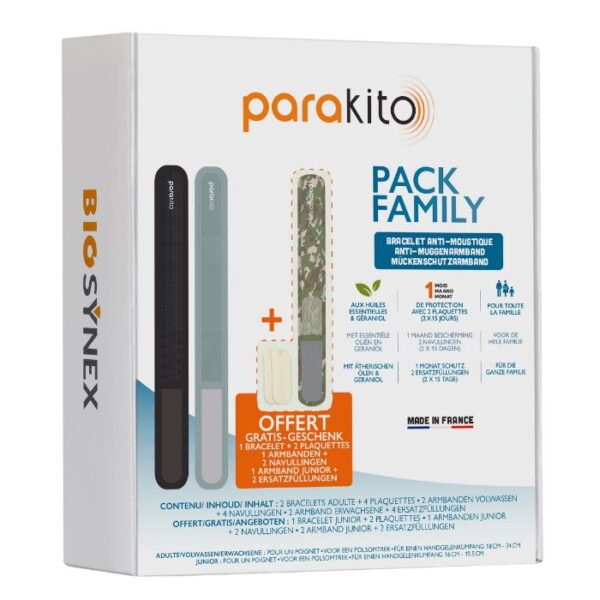 Para'kito Family Pack 2 Armbanden + GRATIS Junior Armband Camouflage