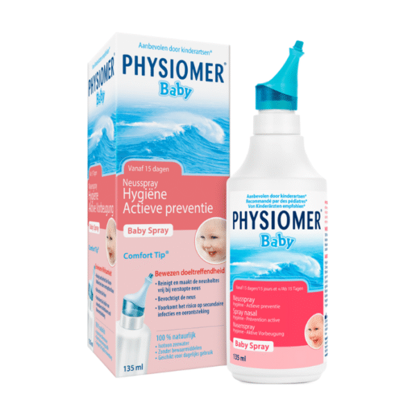 Physiomer Baby Isotone Neusspray 135ml - Preventief Of Bij Verkoudheid