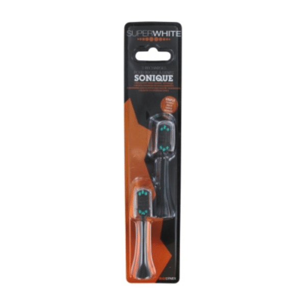Superwhite Borstelkop Sonische Tandenborstel Black