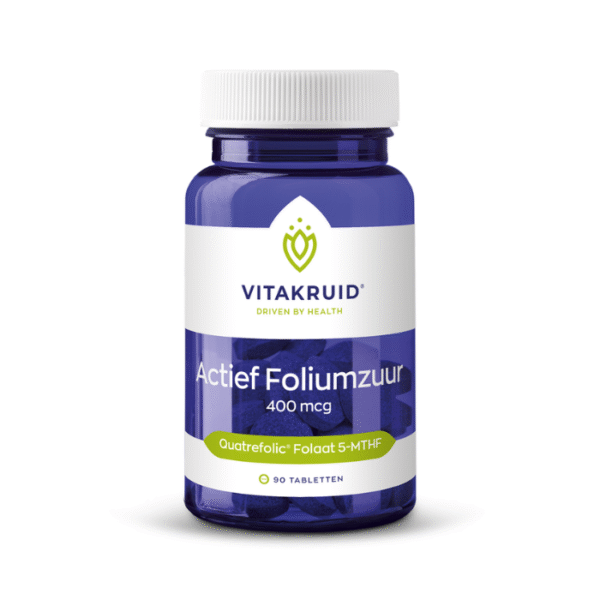 Vitakruid Actief Foliumzuur 400 mcg - 90 Tabletten