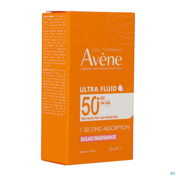 Avène Ultra-Fluid Radiance Zonnebrand SPF50+ 50ml