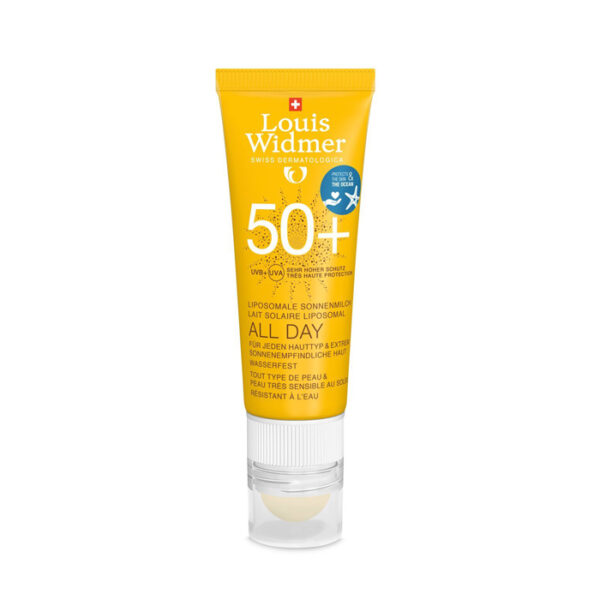 Louis Widmer All Day 50+ 2 in 1 Zonnemelk + UV Stick (Parfum) - 25ml