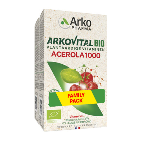 Arkovital BIO Acerola 1000 Duopack 2x30 Tabletten