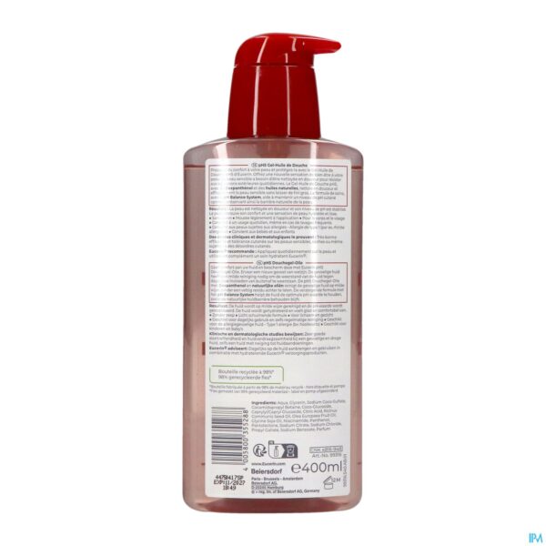 Eucerin pH5 Douchegel Olie pomp 400ml