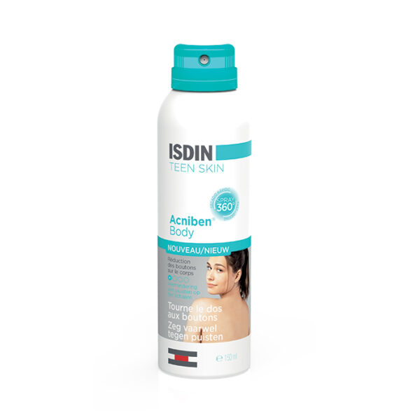 Isdin Teen Skin Acniben Body Anti-Puistjes Spray 150ml