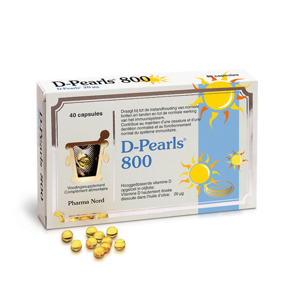 Pharma Nord D-Pearls 800 40 Capsules