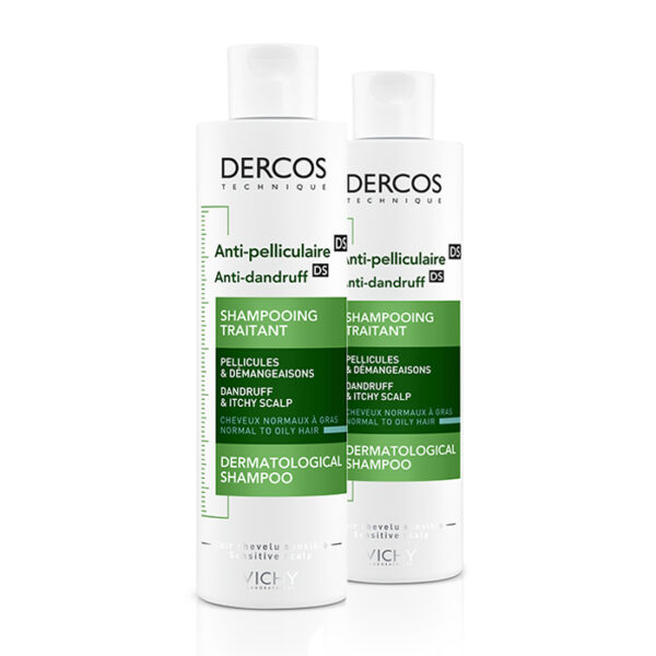 Vichy Dercos Anti-Roos DS Shampoo Normaal tot Vet Haar Duopack - 2x200ml