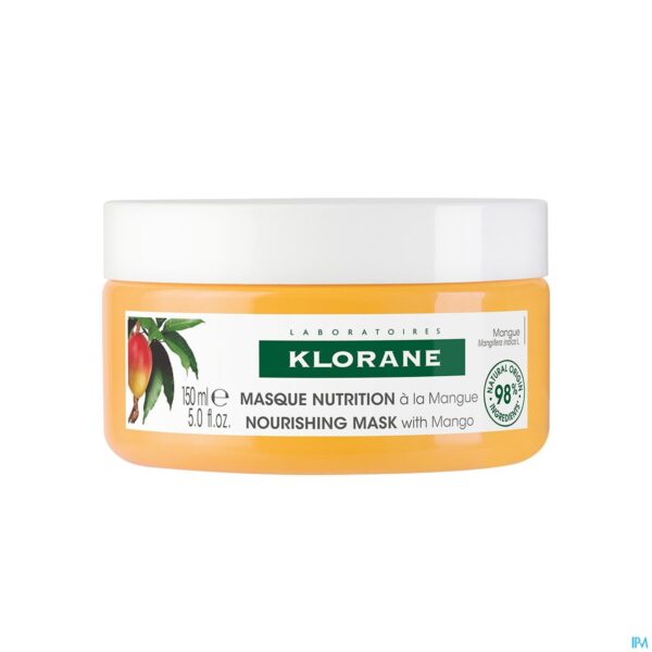 Klorane Herstellend Haarmasker Mango - Droog Haar 150ml NF