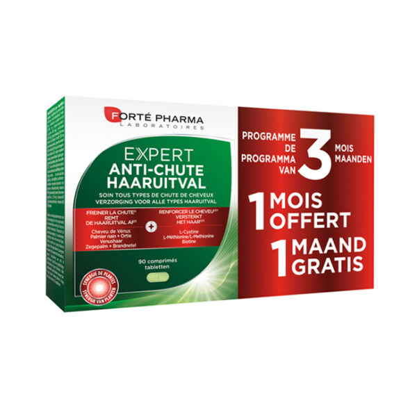 Forté Pharma Expert Haaruitval 3x30 Tabletten PROMO 2+1 Maand Gratis