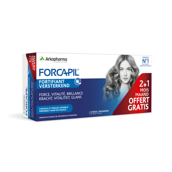 Forcapil Versterkend 180 Capsules Promo 2+1 Maand GRATIS