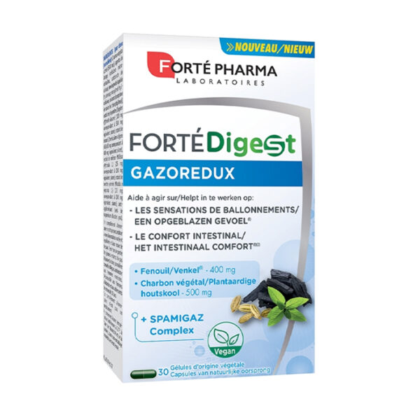 Forté Pharma Fortédigest Gazoredux 30 Capsules