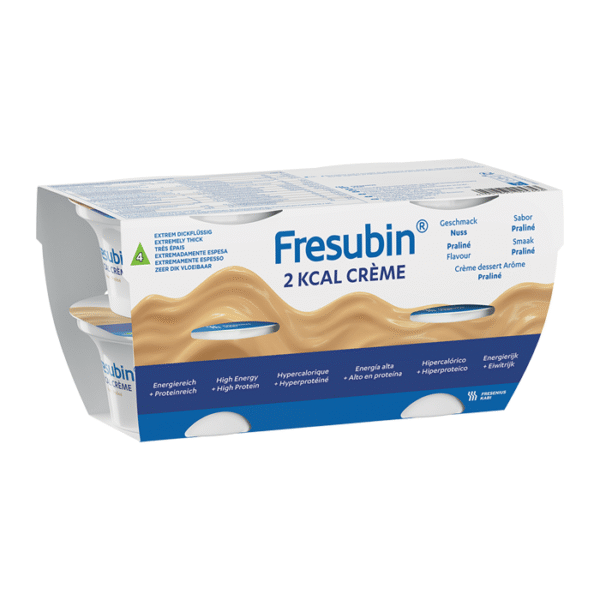 Fresubin 2KCAL Crème - Praline - 4x125g (Opgelet korte houdbaarheid 06/'25)