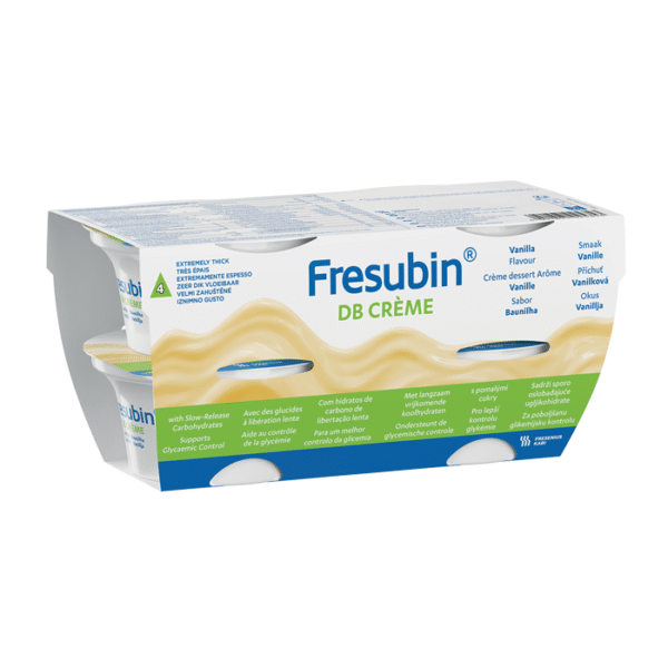 Fresubin DB Crème - Vanille - 4x125g (Opgelet korte houdbaarheid 05/'25)