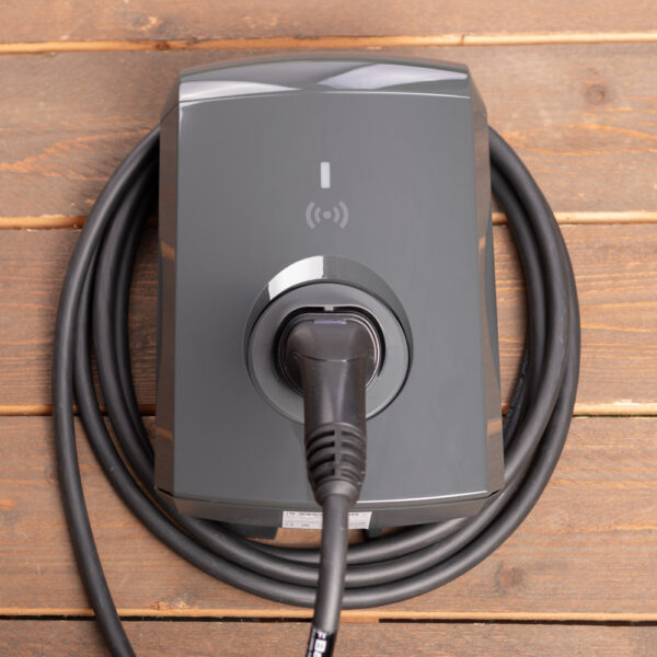 Eve Single S-line - 3 x 16A - Grijs - Loadbalancing - 10 meter kabel type 2 - Laadnet