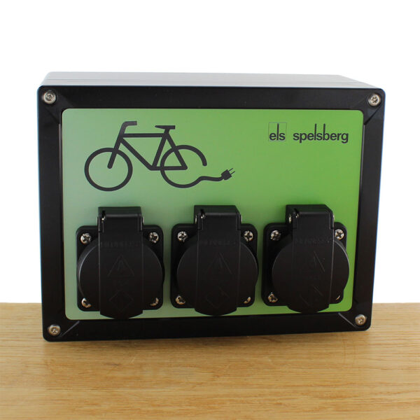 3-voudig Fietsoplaadstation