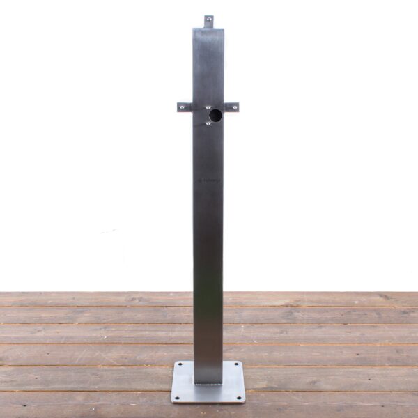 Zappi Benelux Stand/ Paal voor 1 Zappi - RVS