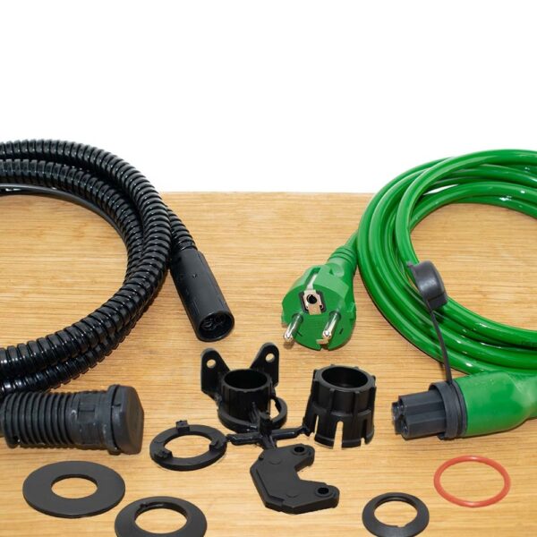 MiniPlug Walstroomkabelset 2,5 meter 16A + chassis