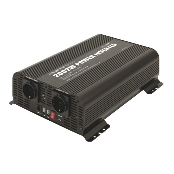 Omvormer / inverter PSW 2002W 24V met remote
