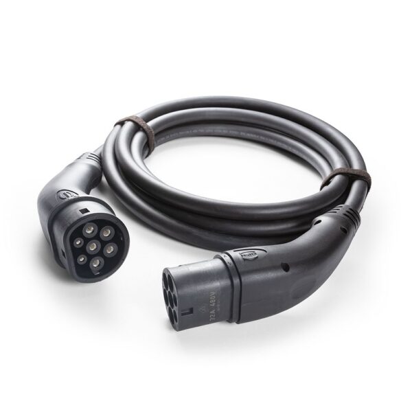 laadkabel type 2 - 3 fase 32A - 4,5 meter