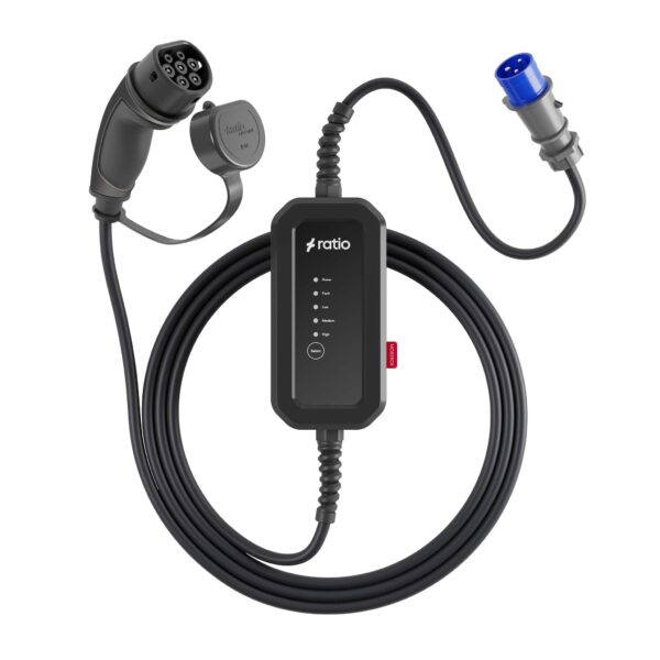 Mobiele lader type 2 naar CEE - 10 meter