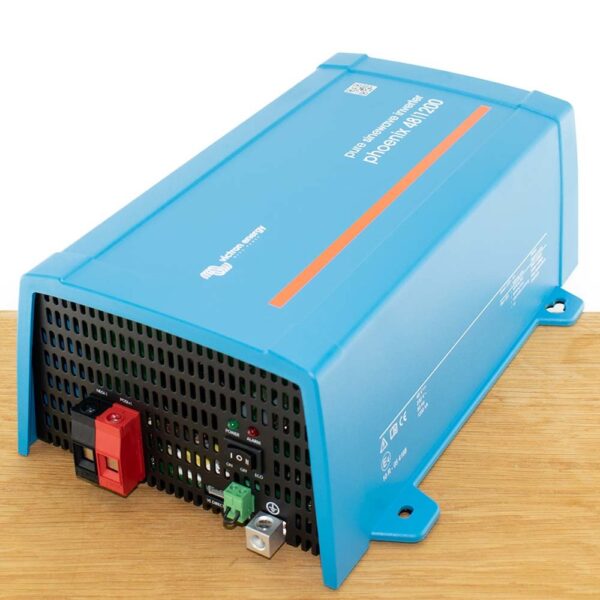 Phoenix 48/1200 Omvormer - IEC contactdoos
