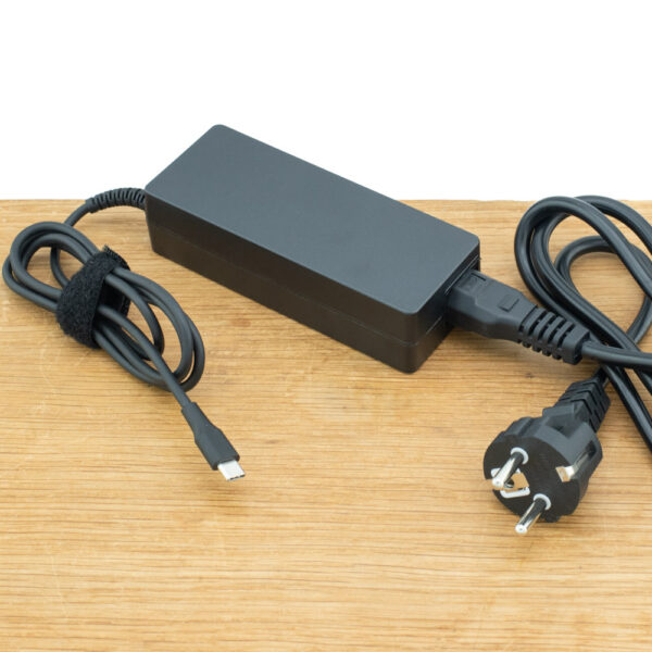 USB-C Power Adapter 87W PD 3.0 met EU netsnoer (C5/C6 Schuko)