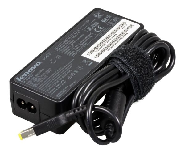 Laptop lader AC Adapter 65W Lenovo square plug exc. kabel