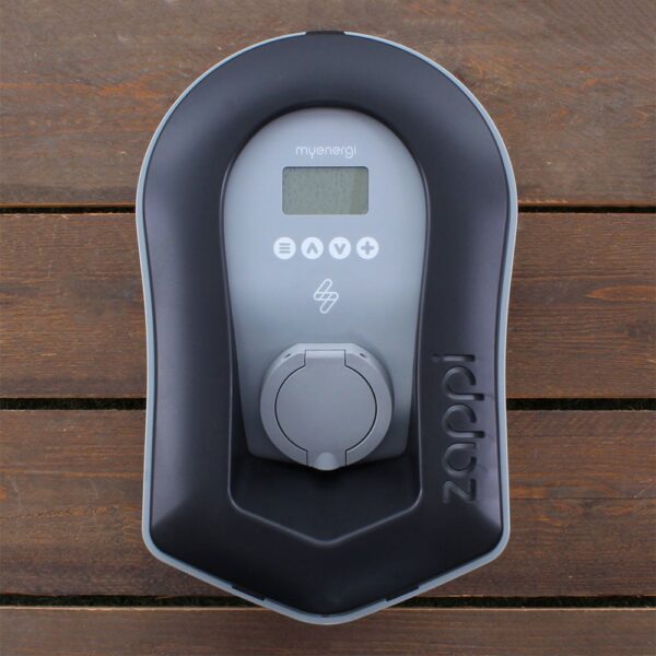 Zappi V2.1 Socket 1 fase - 7kW - Zwart