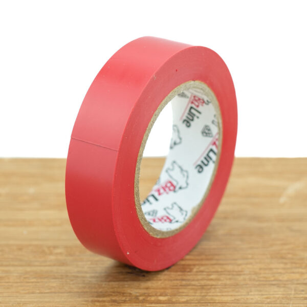 Vinyltape 15mm x 10m rood