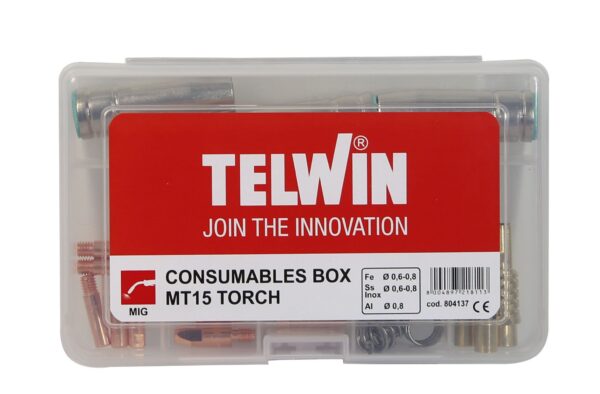 Consumables Box MT15 - Verbruiksartikelen MIG/Mag-toorts