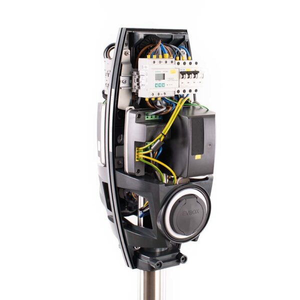 Laadstation BusinessLine 4G - 3 x 32A - 2 Sockets - RFID - E-Flux - 1 Voedingskabel - Slave (excl. Cover)
