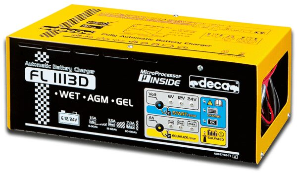 FL 1113D Acculader 6/12/24V - 11A