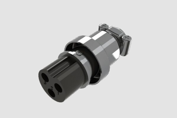 GX16 stekker 3 pin female