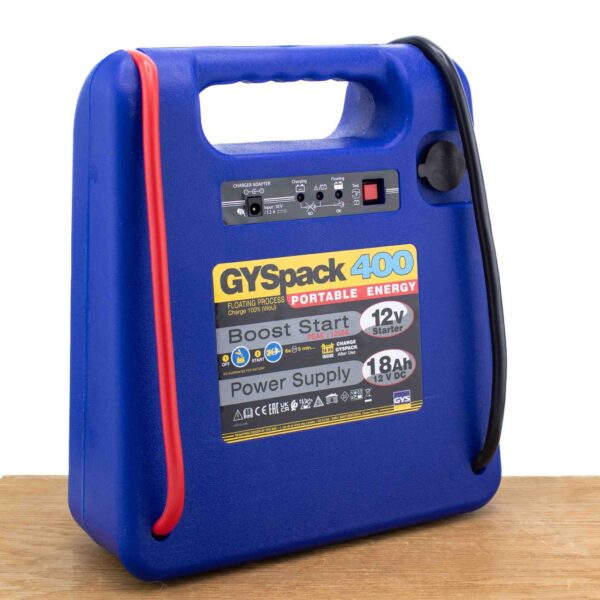 GYSpack 400 - Jumpstarter en 12V voeding