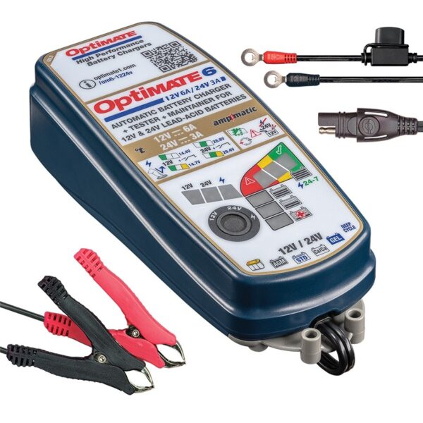 Optimate 6 - 12V/24V - Ampmatic