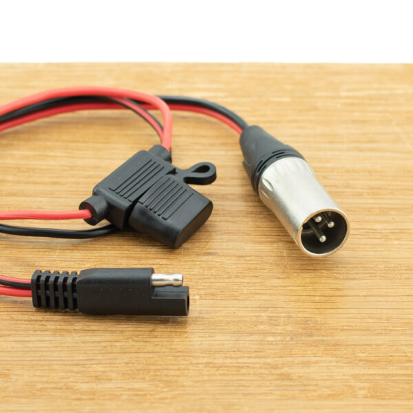 KIT S3 kabel SAE - XLR 3-pins 0.45M