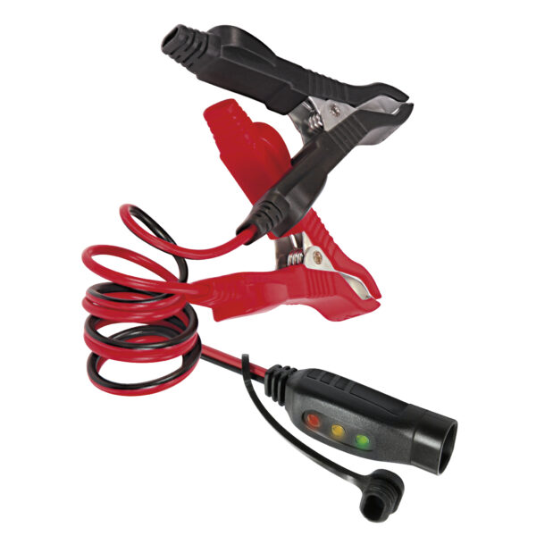 KIT F2 kabel met accuklemmen en laadindicator