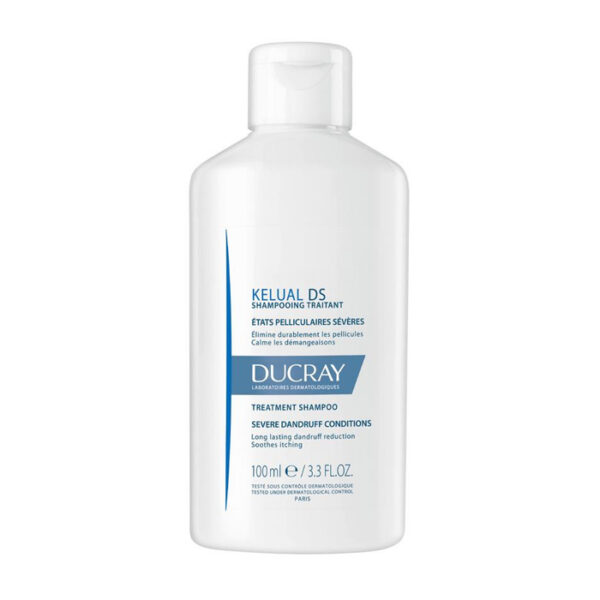 Ducray Kelual DS Verzorgende Shampoo - Hardnekkige Schilfers - 100ml NF